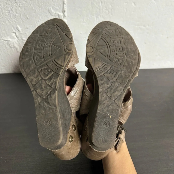 Bussola Leather Sandals size 39 - Picture 3 of 6